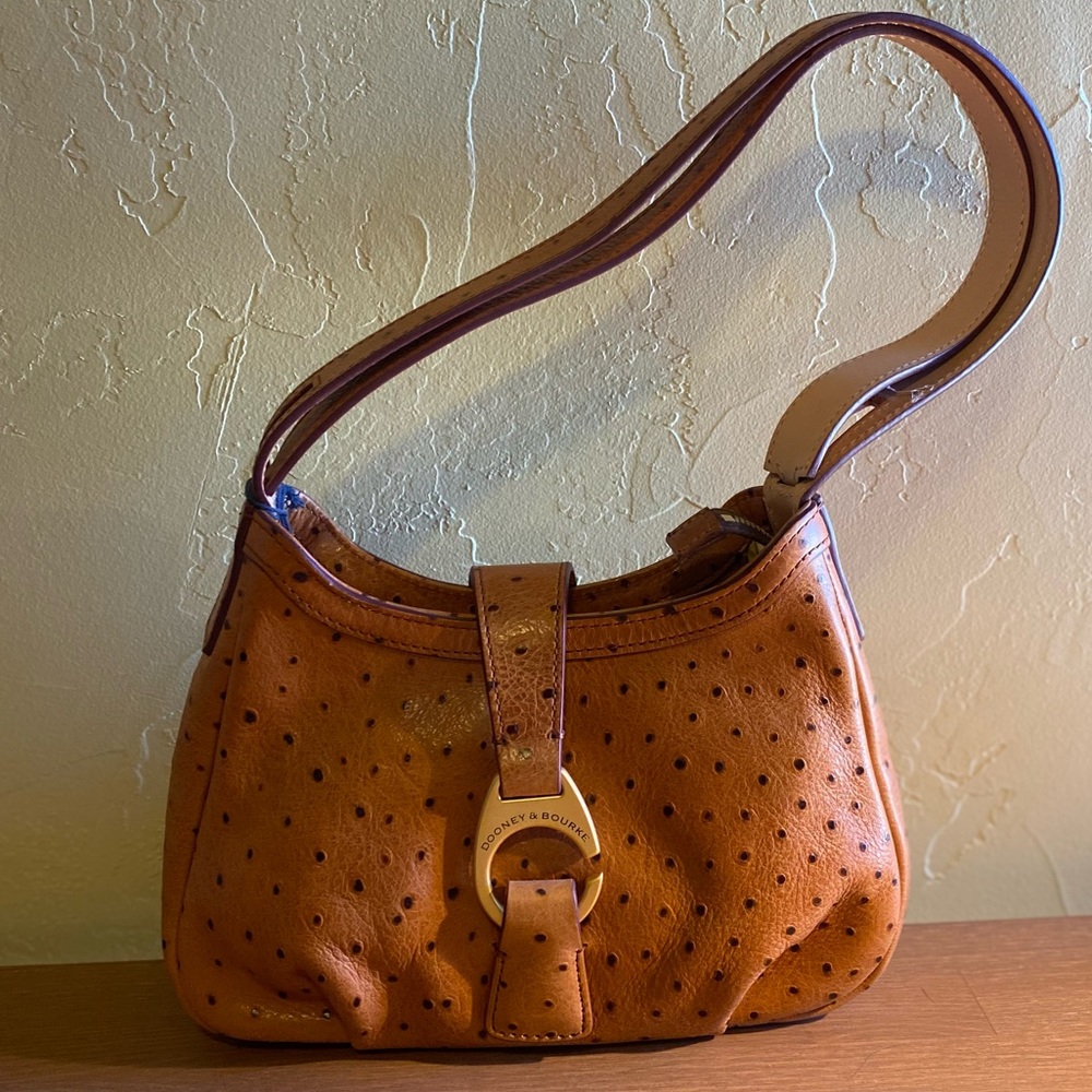 Caramel Dooney & Bourke Shoulder Bag